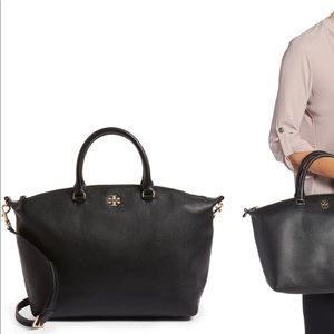 Tory Burch Womens Freda Satchel - Blush